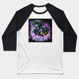 Rosey Rottweilers Baseball T-Shirt